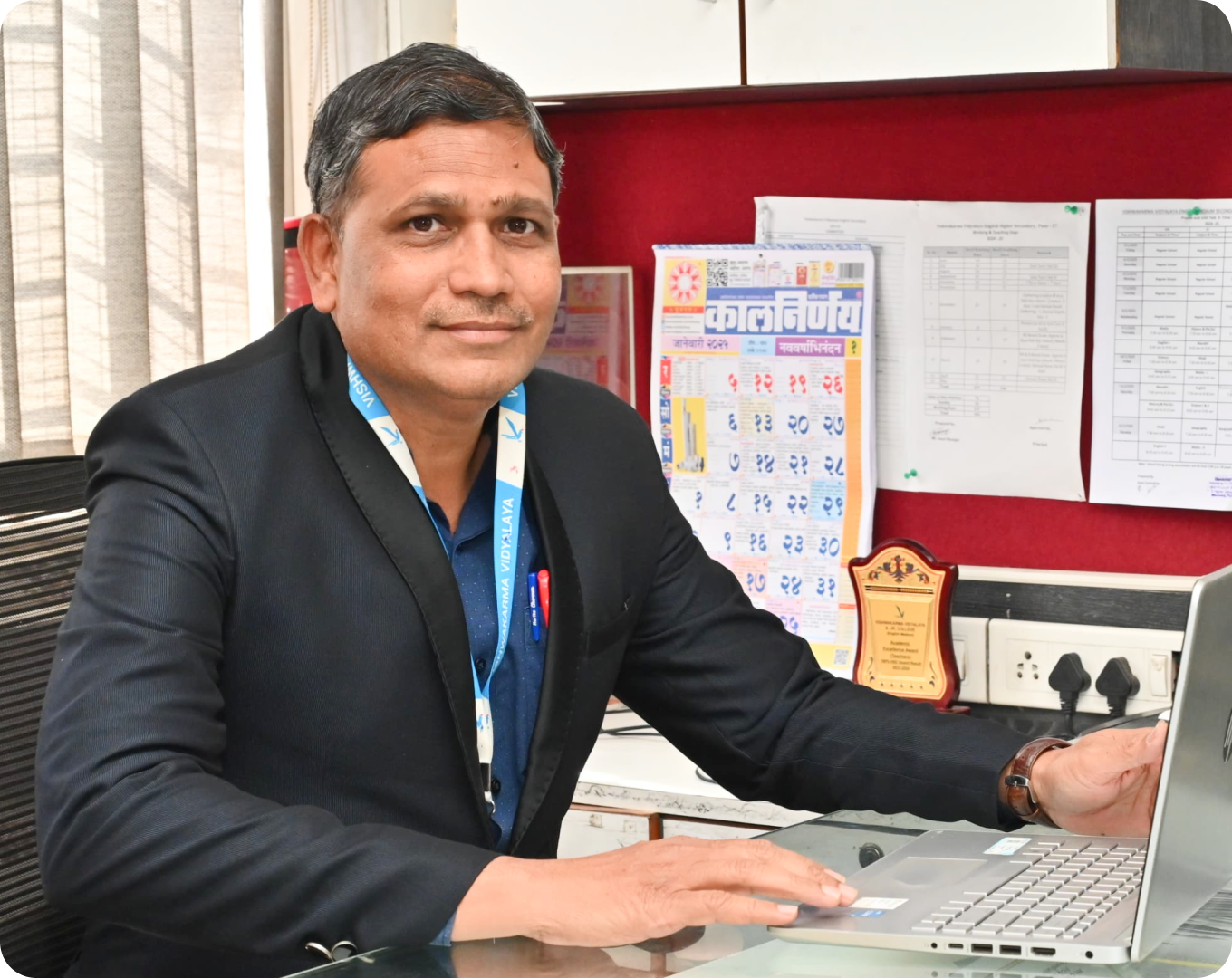 Mr. Manoj Mahajan Principal, Vishwakarma Vidyalaya Marathi Secondary and Junior College
